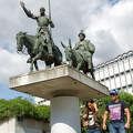 Don Quixote de la Mancha and Sancho Panza